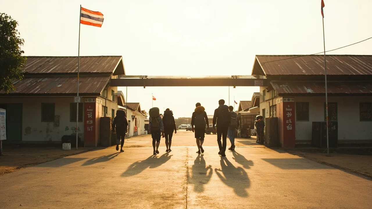 Cambodia to Thailand Border Crossing via Poipet (2026)