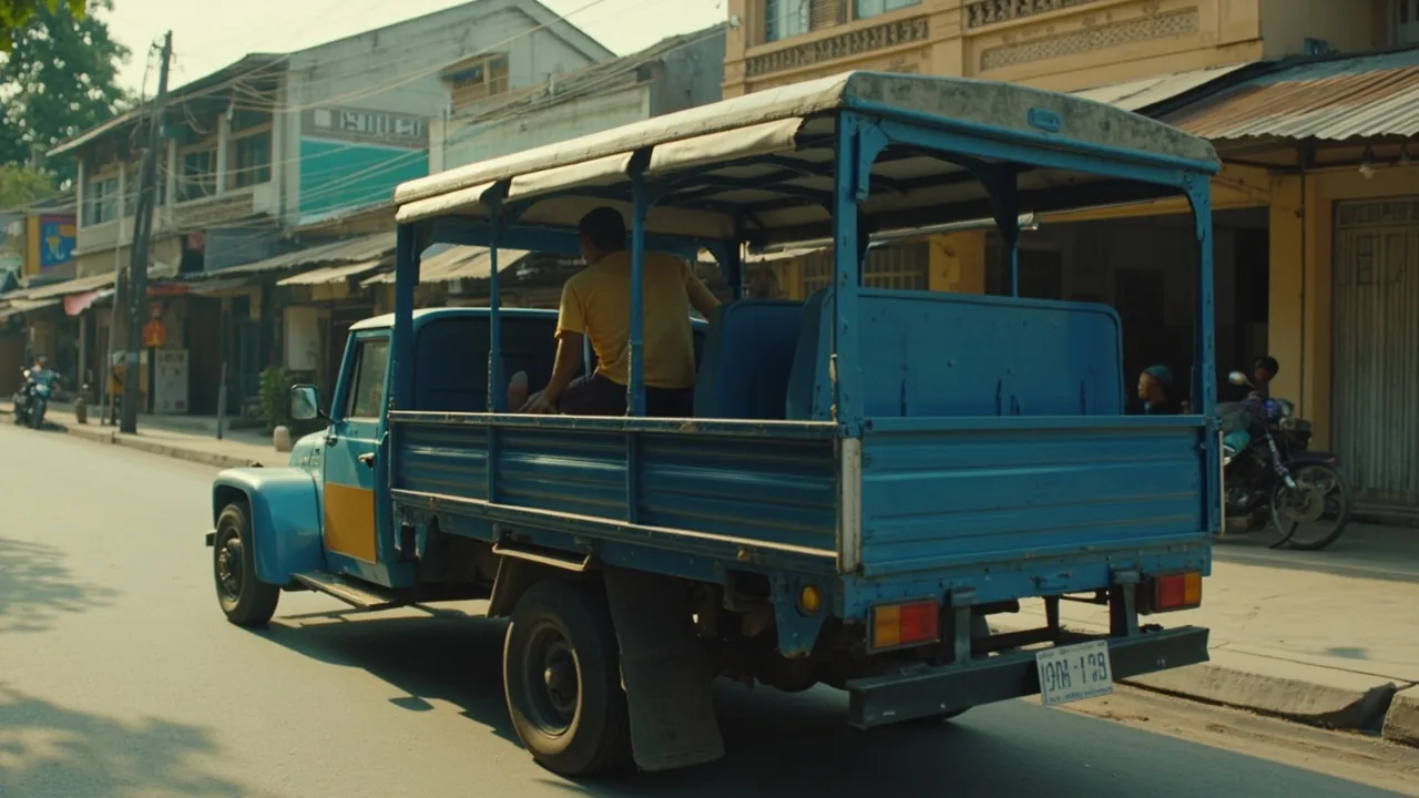 Getting Around Kanchanaburi: Buses, Songthaews & Motorbike
