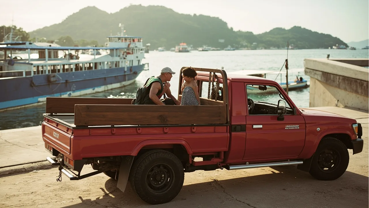 Getting Around Koh Tao: Taxis, Songthaews, Walking (2026)