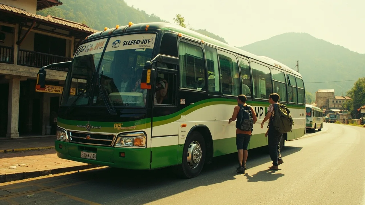 Luang Prabang to Vang Vieng: Bus, Train, Sleeper (2026)