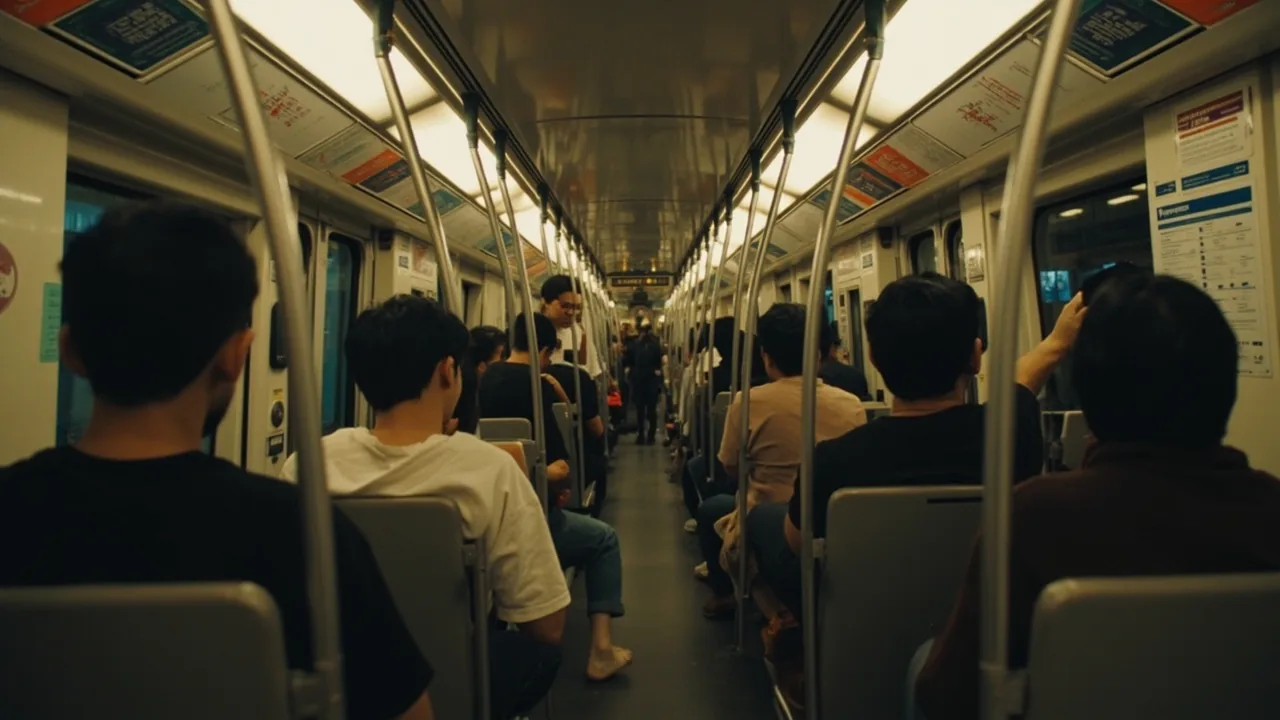 Singapore MRT from Changi Airport to Little India (2026