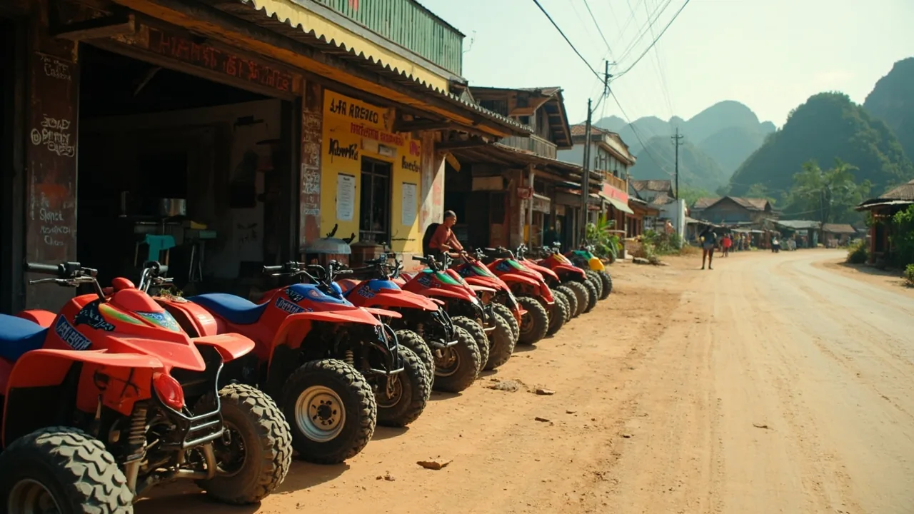 Vang Vieng Rentals: ATV, Bicycle & E-Bike Price Per Hour/Day