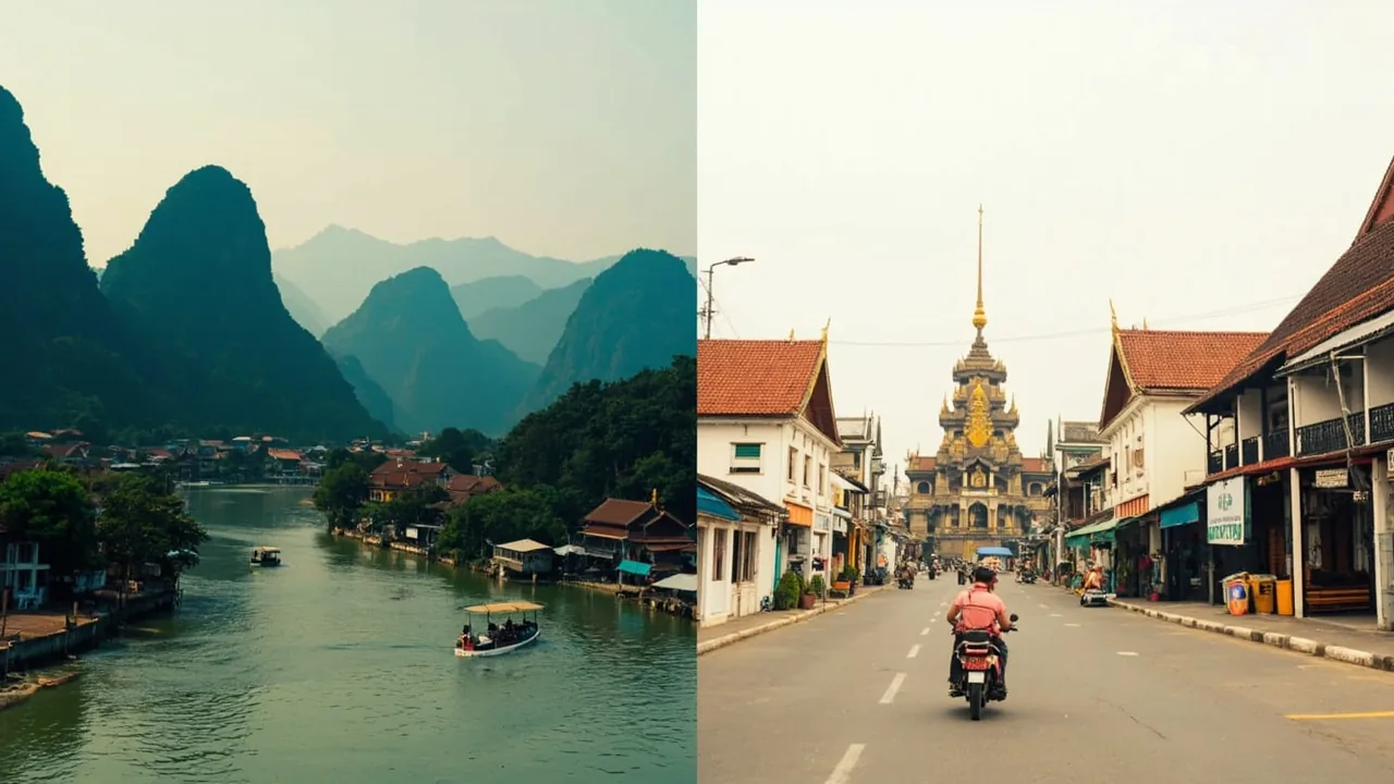Vang Vieng vs Vientiane: Which Laos City for Indians?