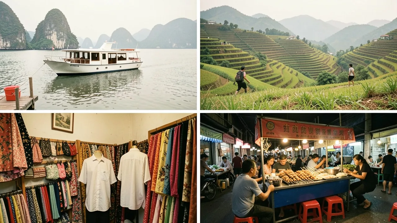 Vietnam Activities Cost Guide: Halong Bay Cruise & Sapa